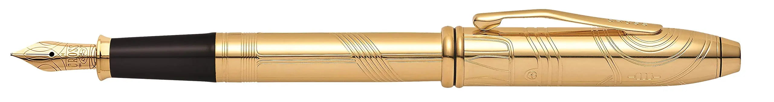 Cross Townsend Star Wars Limited-Edition Fountain Pen, 23 Carat Gold Plated Appointments, Fine Nib - C-3PO Cross