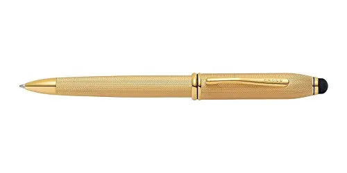 Cross Townsend Stylus Ballpoint Pen (23Kt Gold Plate) - crosspenmall.com