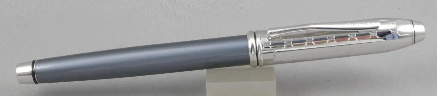 Cross Townsend Tango Slate Lacquer/Engraved Rhodium Plated Selectip Rolling Ball Pen Cross