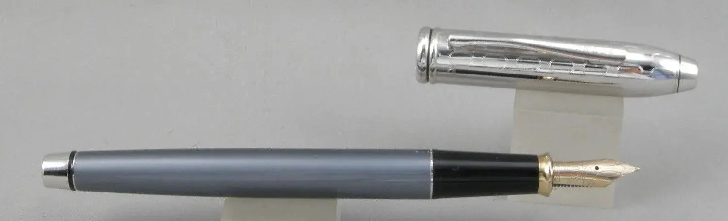 Cross Townsend Tango Slate Lacquer/Engraved Rhodium Plated Selectip Rolling Ball Pen Cross