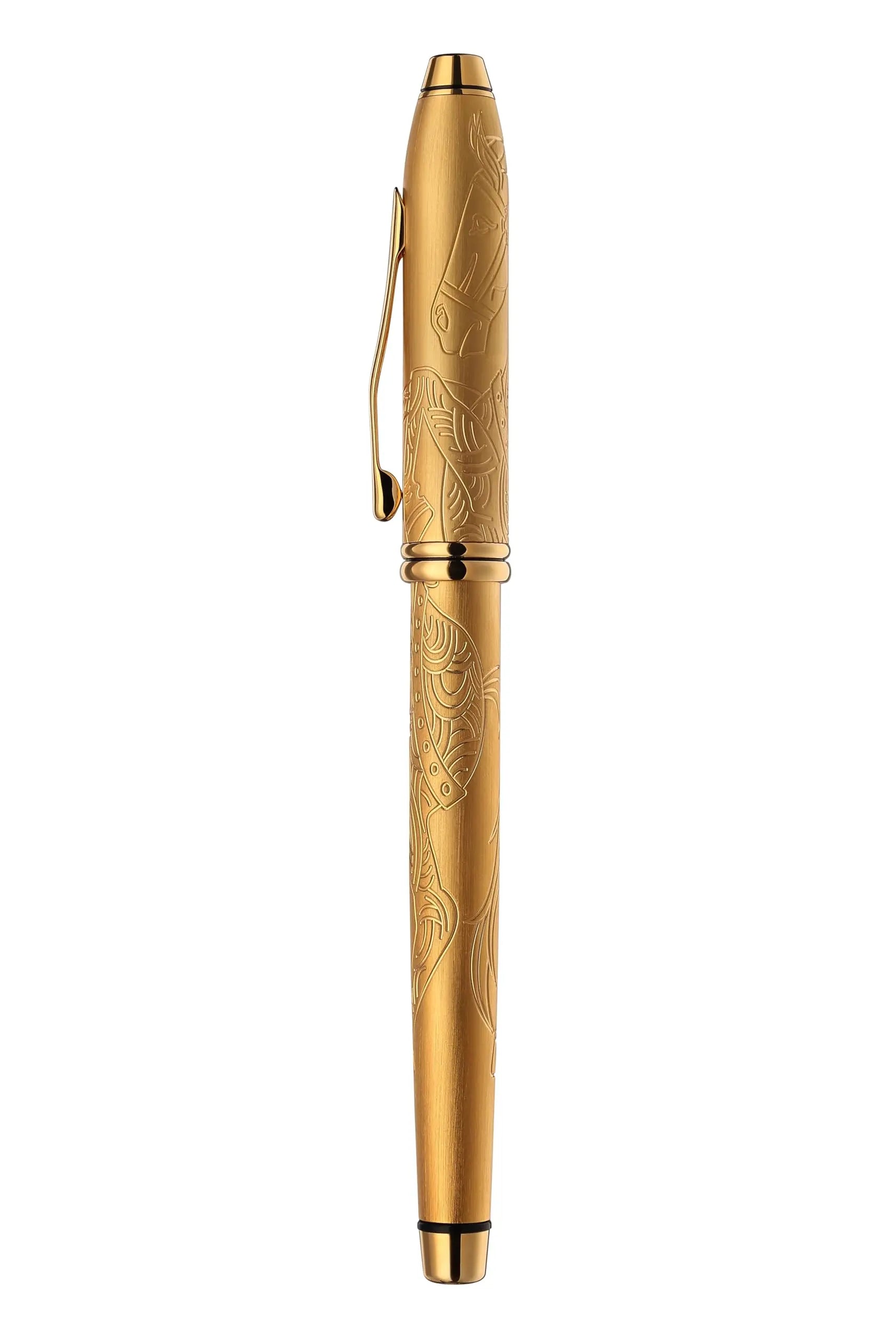 Cross Townsend® Limited Collection Zodiac Year of the Horse Selectip Rollerball Pen, 23KT Gold-plated with Gold-plated Appointments in Luxury Gift Box Cross