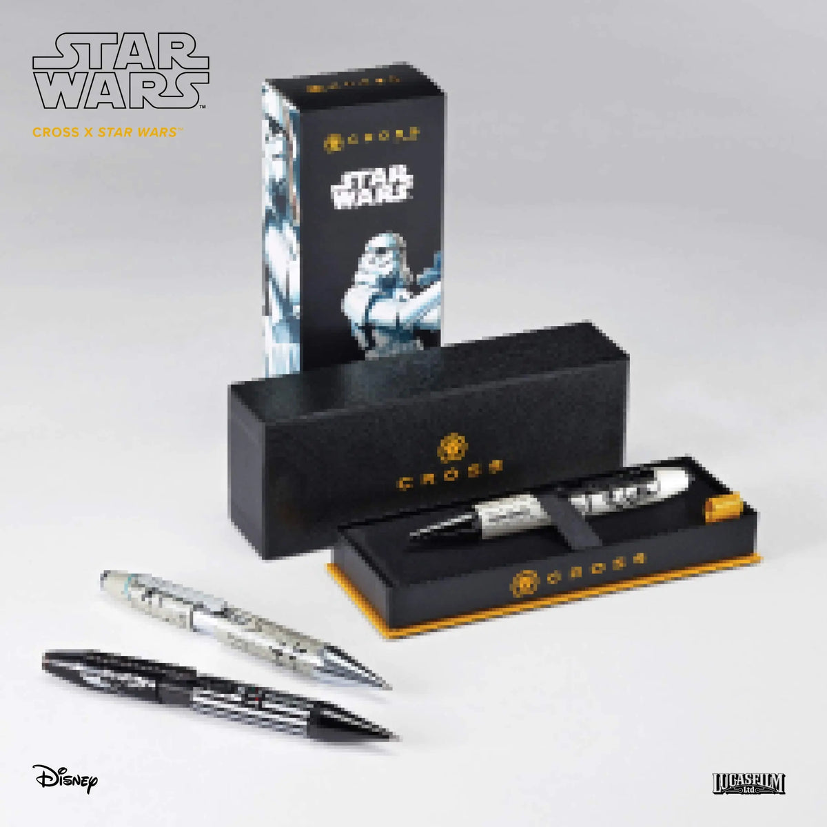 Cross X Star Wars Refillable Rollerball Pen, includes Premium Gift Box - Darth Vader cross