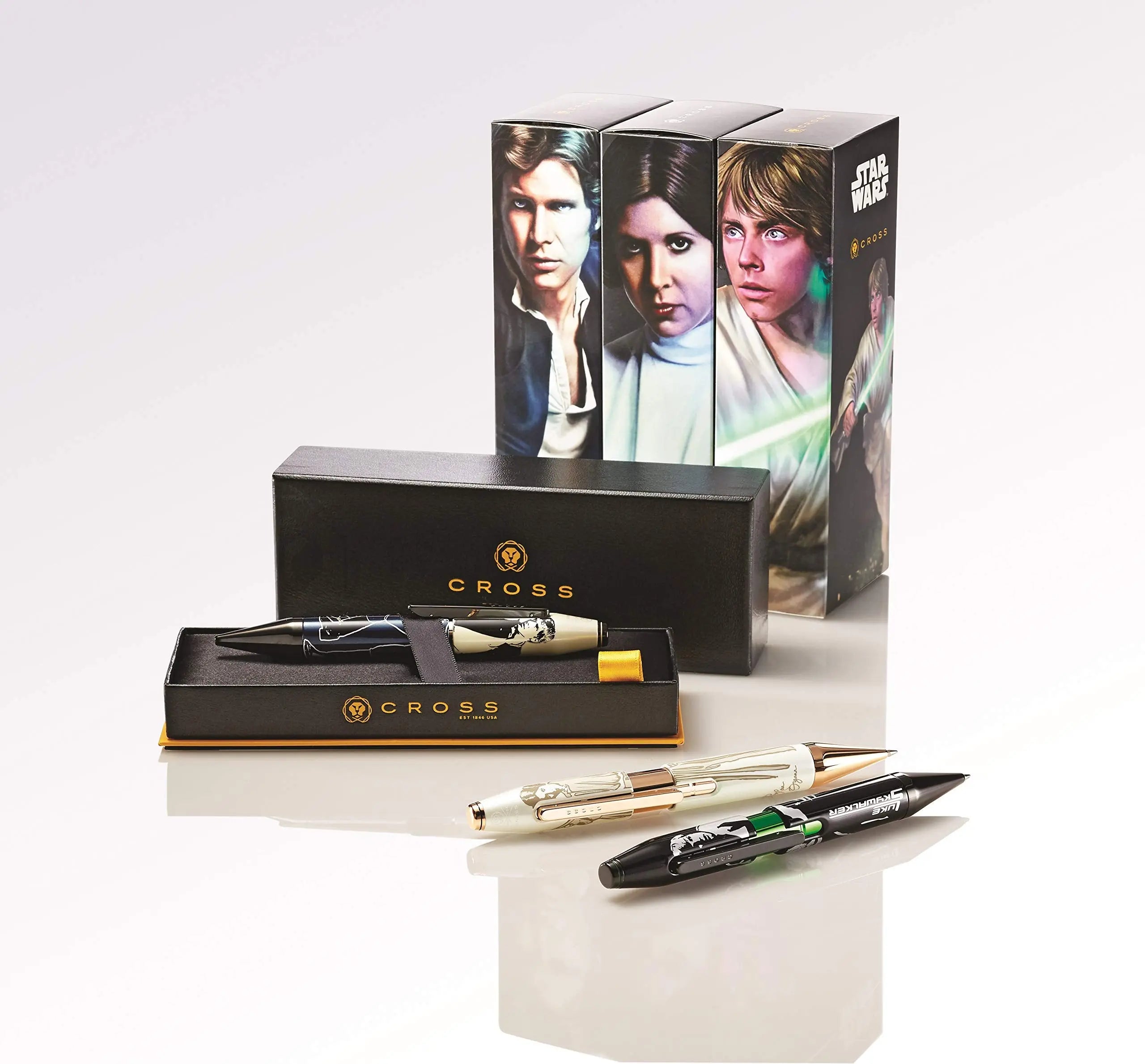 Cross X Star Wars Refillable Rollerball Pen, includes Premium Gift Box - Han Solo Cross