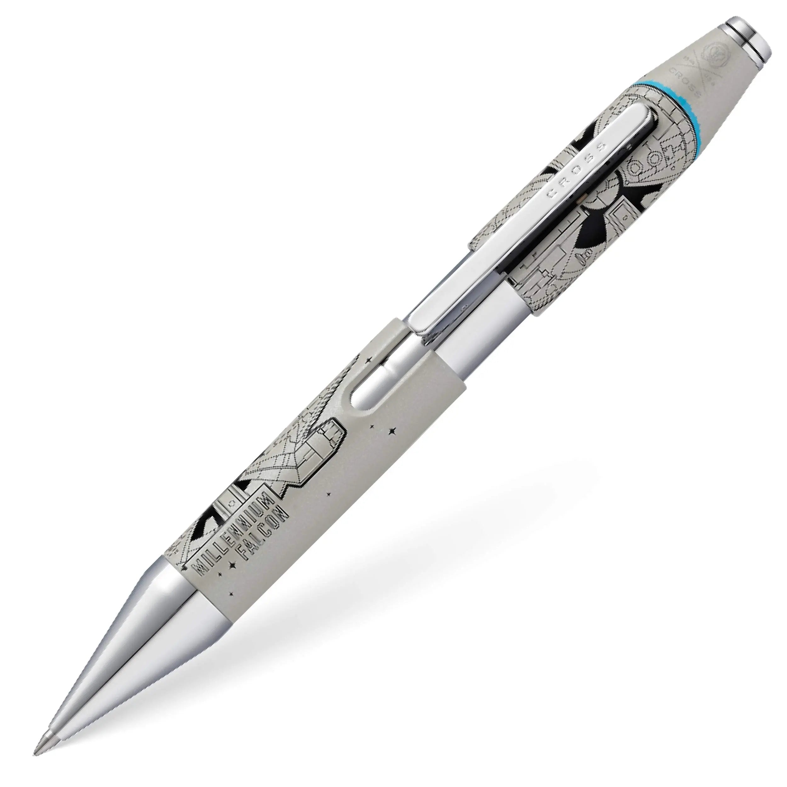 Cross X Star Wars Refillable Rollerball Pen, includes Premium Gift Box - Millennium Falcon Cross