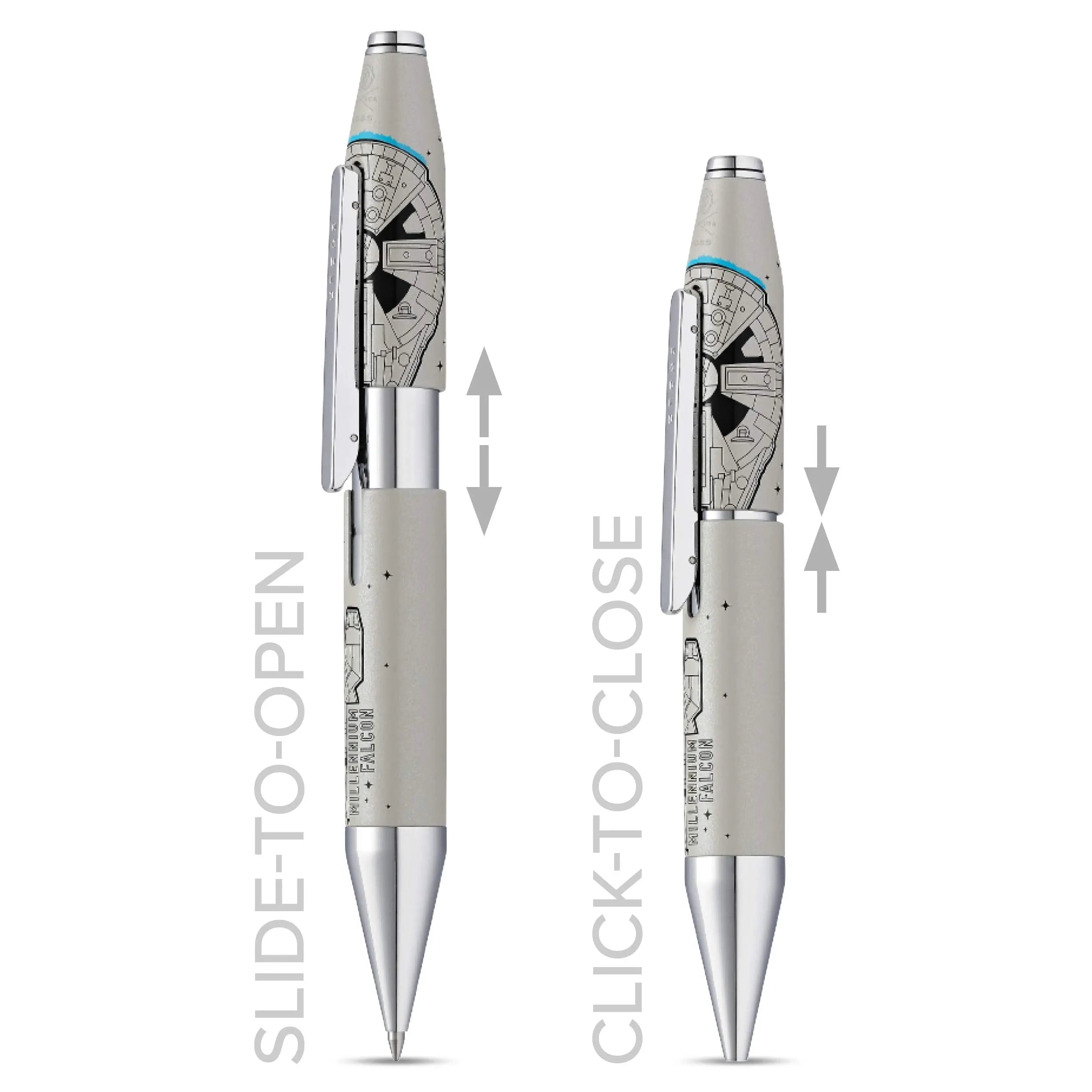 Cross X Star Wars Refillable Rollerball Pen, includes Premium Gift Box - Millennium Falcon Cross
