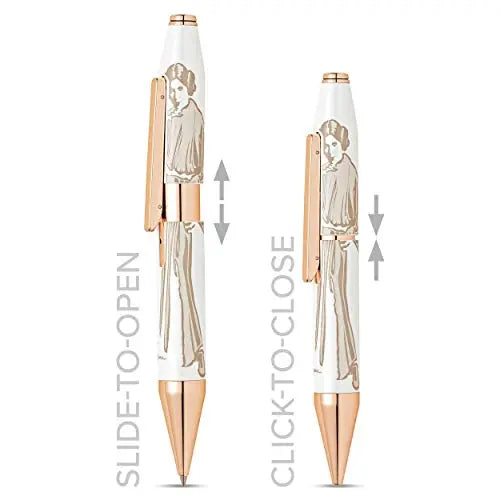 Cross X Star Wars Refillable Rollerball Pen, includes Premium Gift Box - Princess Leia - crosspenmall.com