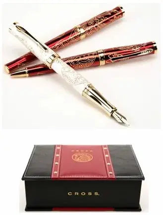 Cross Year of The Horse Rolling Ball Pen - Red Lacquer Cross