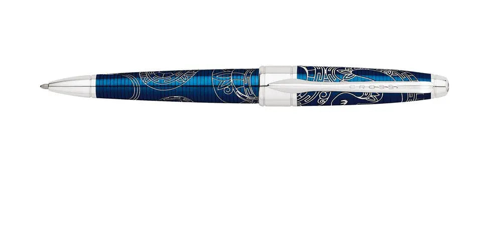 Cross Year of the Snake Ballpoint Pen - Blue Lacquer Cross