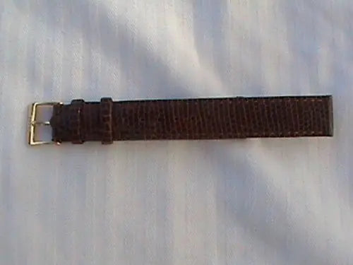 Cross full Lizzard Grain Antiallergic leather Watch Band for wristwatch, 16 MM crosspenmall.com