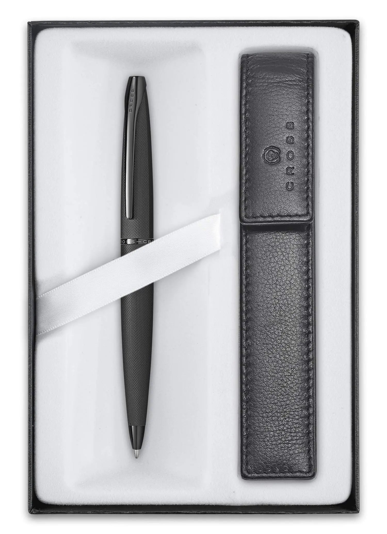 Cross, ATX Gift Set, Ballpoint Pen and Case, Twist Mechanism, Ink Colour: Black Cross