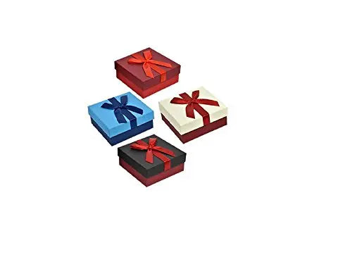 Intrepid Executive Wardrobe Accessory, Handmade 100% Classic Silk Woven Solid Gold Men's Neck Tie, (3.4" Necktie) in gift box Intrepid