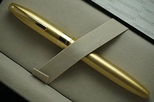 Made in Germany Sheaffer Legacy Heritage Rollerball Pen Brushed 22KT Gold and Featuring 22KT Gold APPOINTMENTS Cross