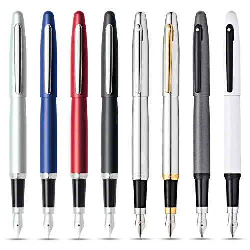 SHEAFFER Vfm Matte Black Ballpoint Pen with Chrome Trim Sheaffer