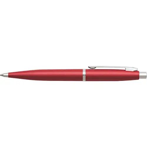 SHEAFFER Vfm Matte Black Ballpoint Pen with Chrome Trim Sheaffer