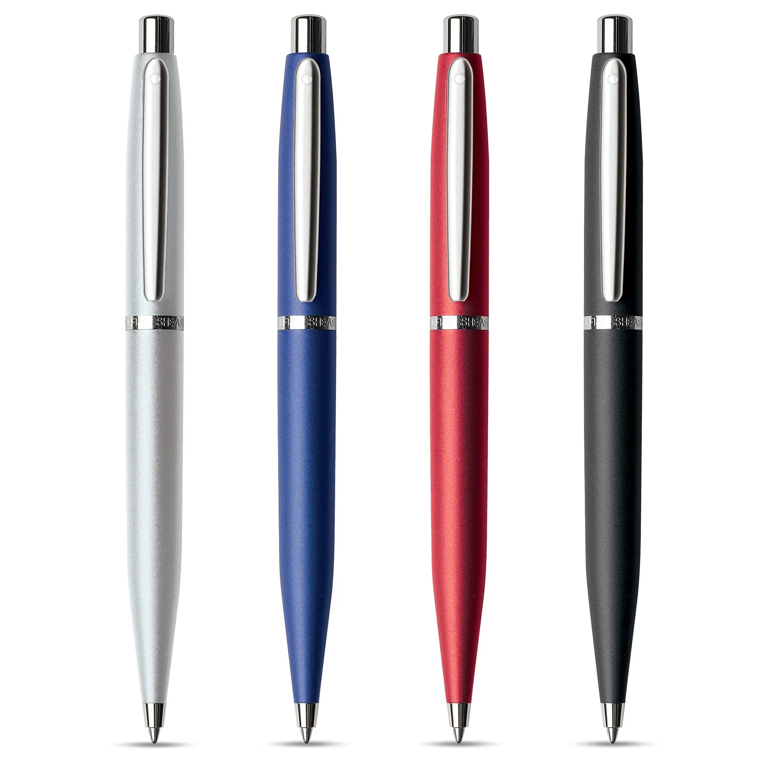 SHEAFFER Vfm Matte Black Ballpoint Pen with Chrome Trim Sheaffer