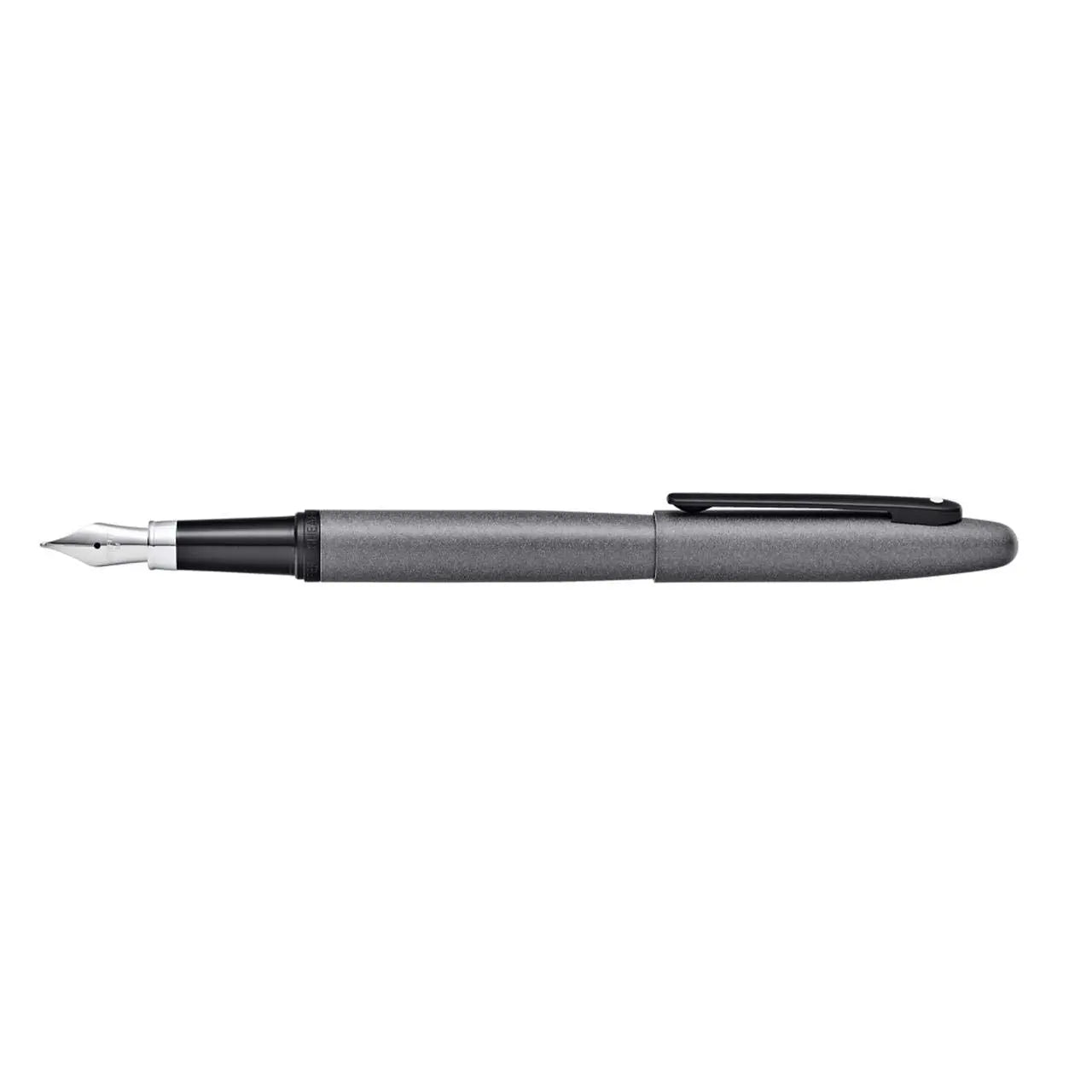 SHEAFFER Vfm Matte Black Ballpoint Pen with Chrome Trim Sheaffer