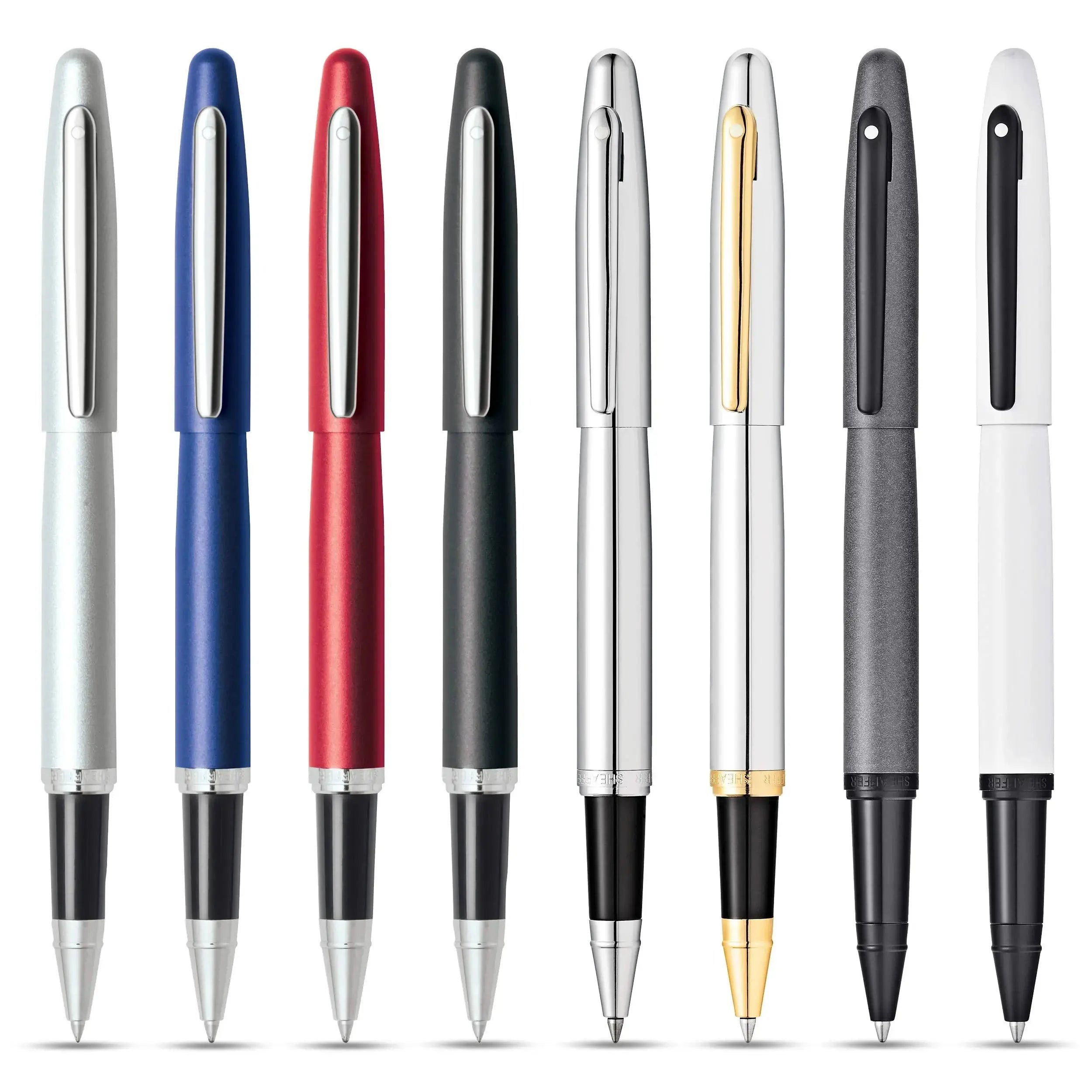 SHEAFFER Vfm Matte Black Ballpoint Pen with Chrome Trim Sheaffer