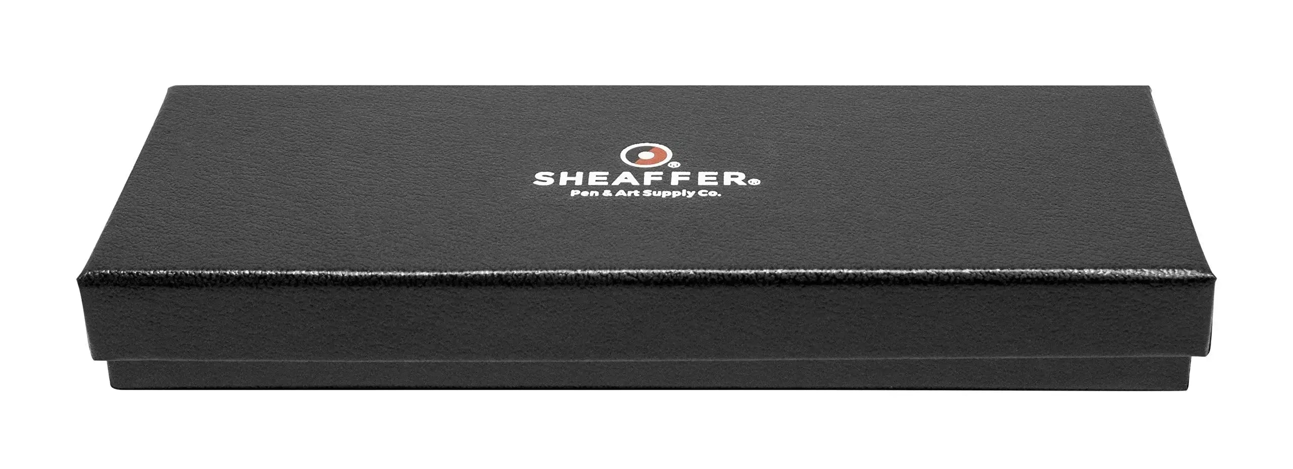 SHEAFFER Vfm Matte Black Ballpoint Pen with Chrome Trim Sheaffer
