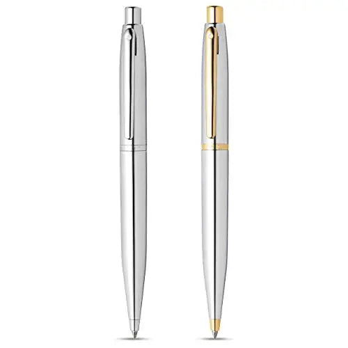 SHEAFFER Vfm Matte Black Ballpoint Pen with Chrome Trim Sheaffer