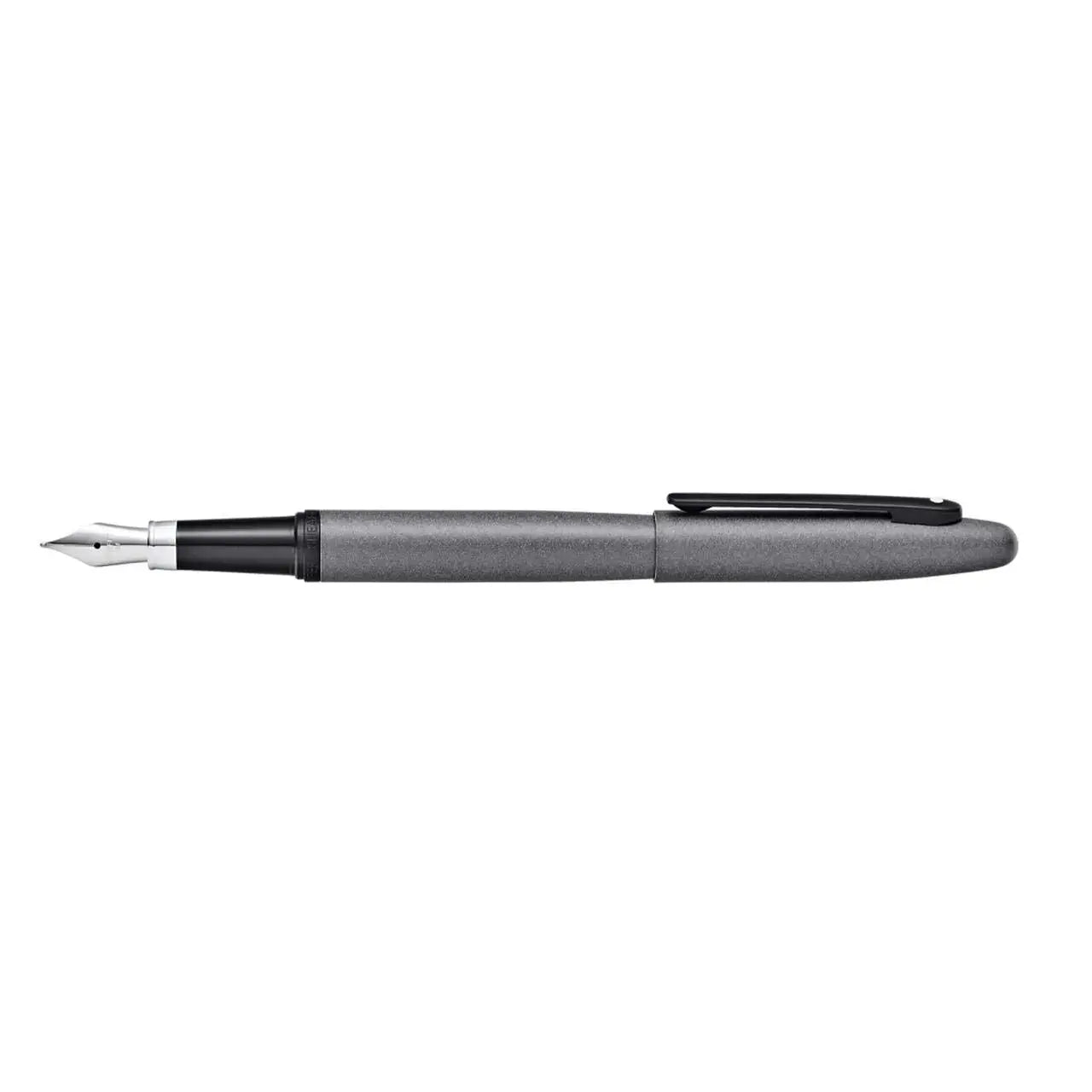 SHEAFFER Vfm Matte Black Ballpoint Pen with Chrome Trim Sheaffer