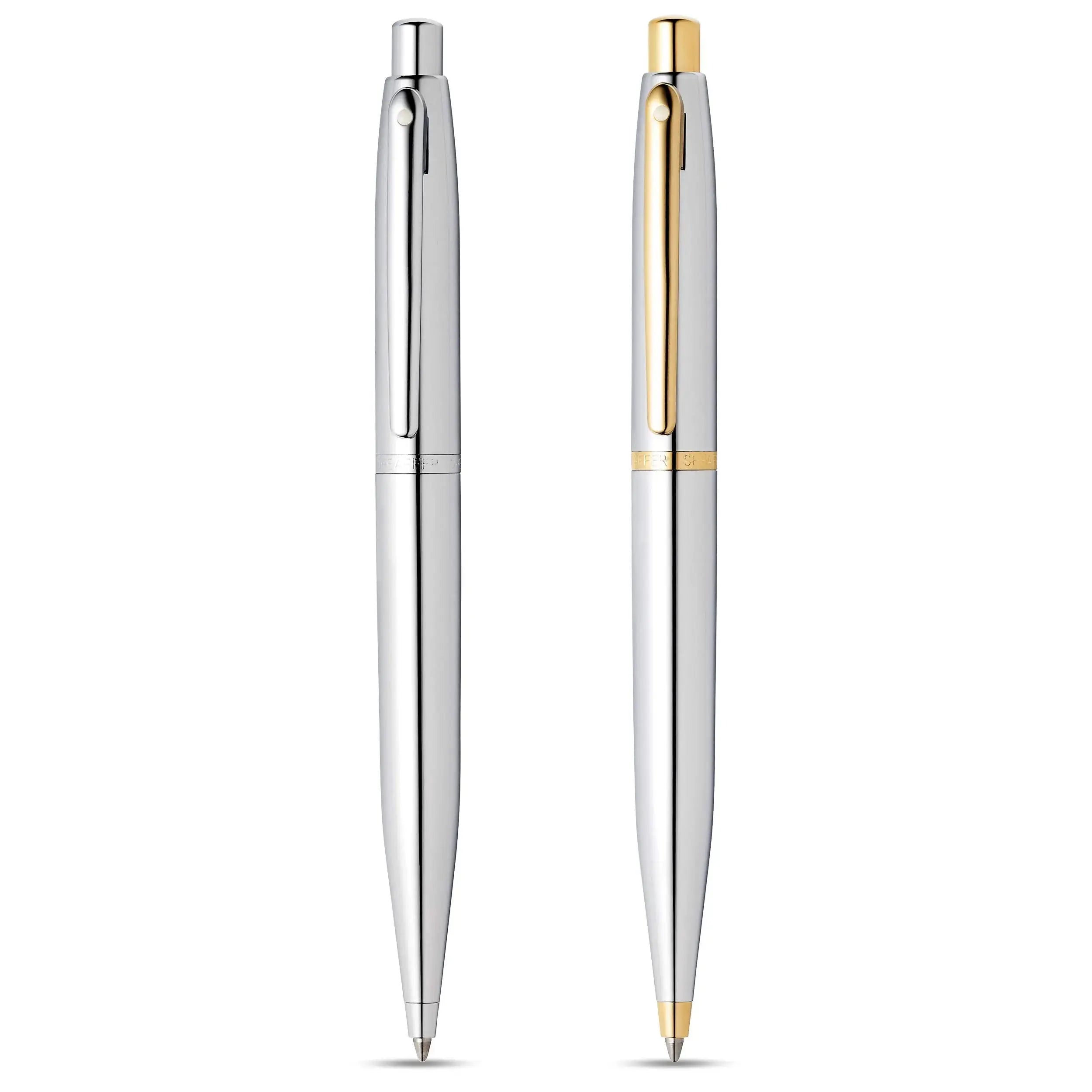 SHEAFFER Vfm Matte Black Ballpoint Pen with Chrome Trim Sheaffer