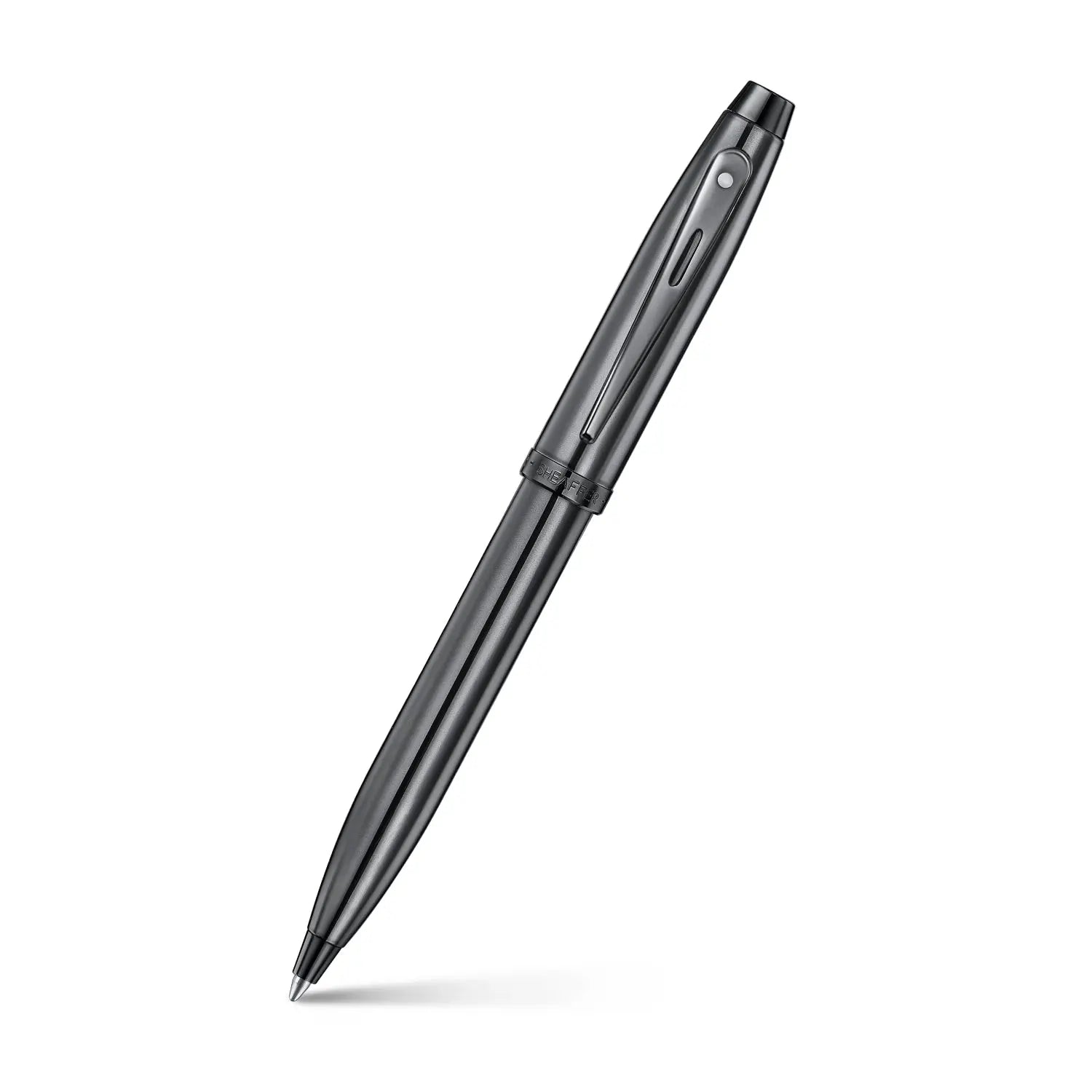 Sheaffer 100 E9375 Pearlescent Dark Grey Gunmetal with PVD Appointments Pen Sheaffer