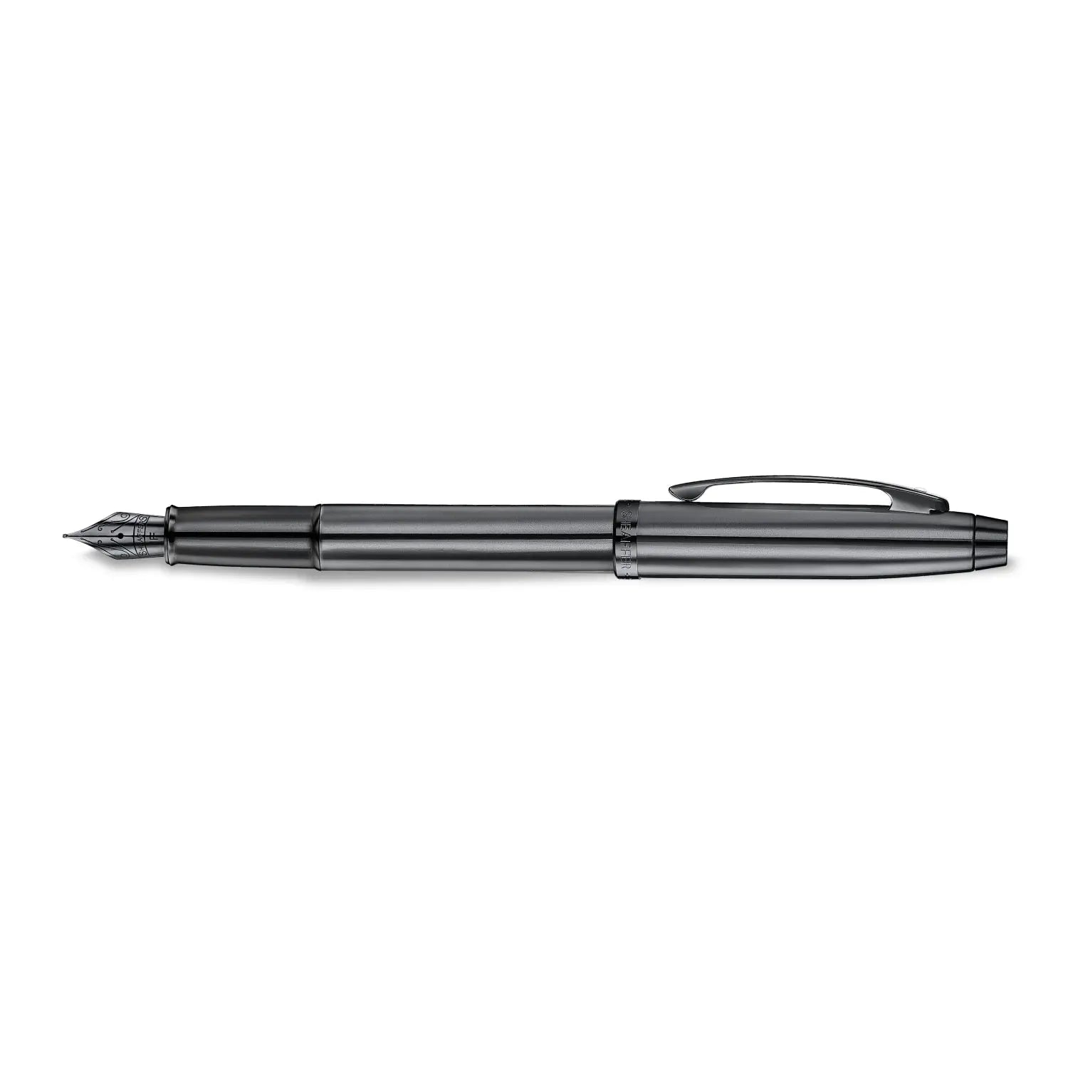 Sheaffer 100 E9375 Pearlescent Dark Grey Gunmetal with PVD Appointments Pen Sheaffer