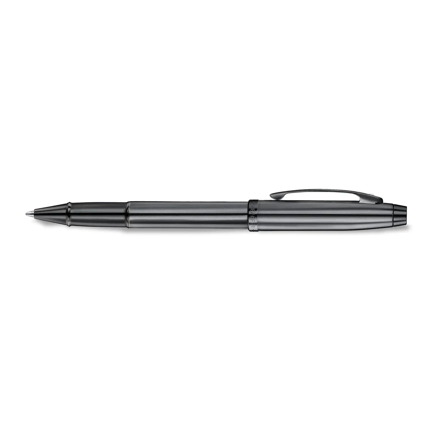 Sheaffer 100 E9375 Pearlescent Dark Grey Gunmetal with PVD Appointments Pen Sheaffer