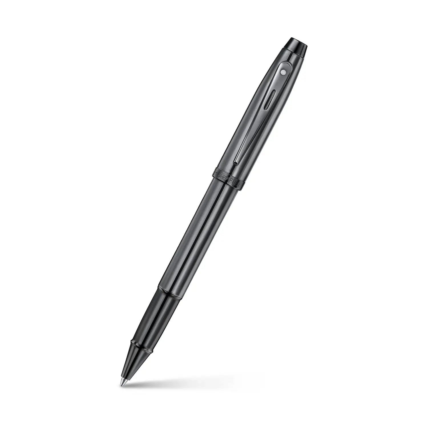Sheaffer 100 E9375 Pearlescent Dark Grey Gunmetal with PVD Appointments Pen Sheaffer