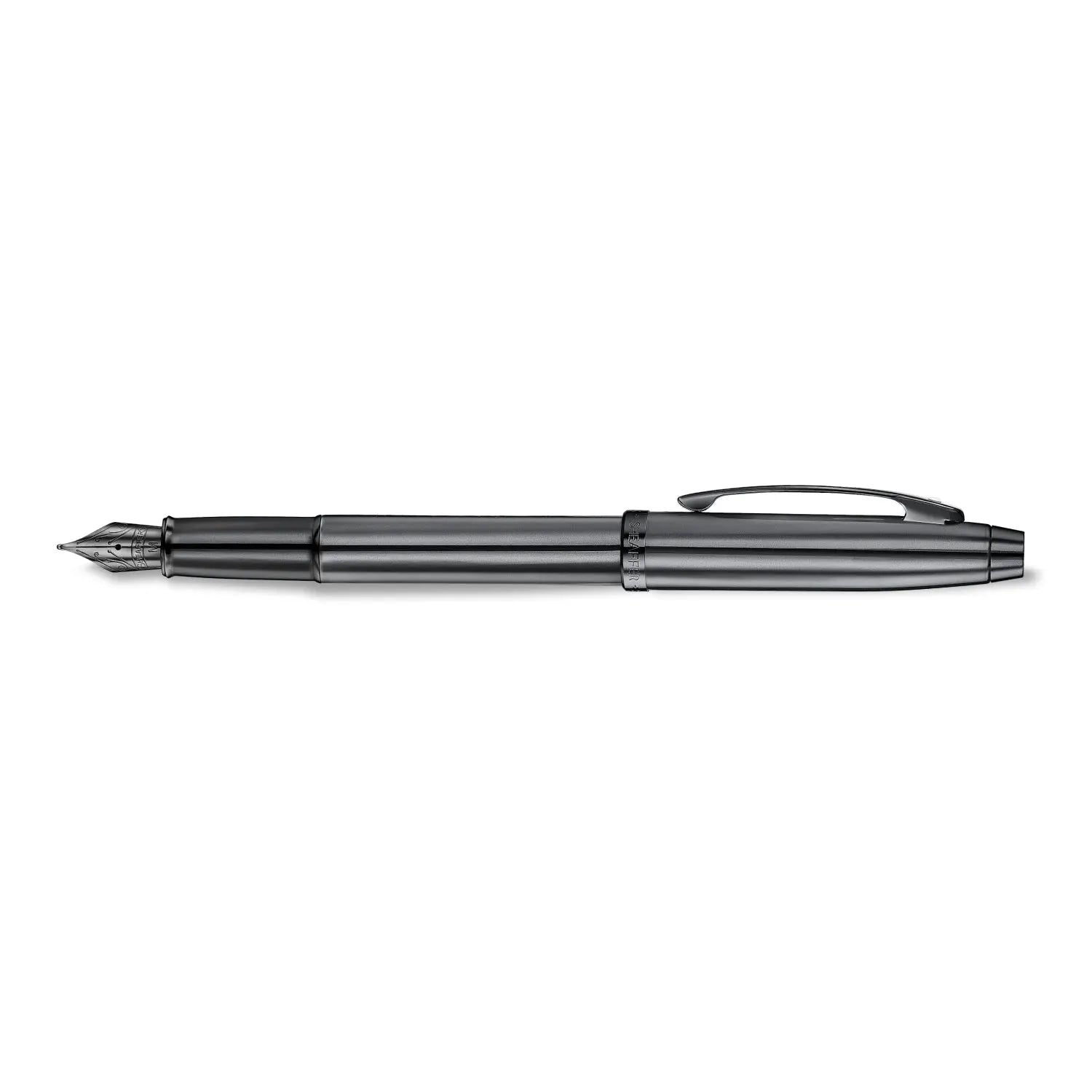 Sheaffer 100 E9375 Pearlescent Dark Grey Gunmetal with PVD Appointments Pen Sheaffer