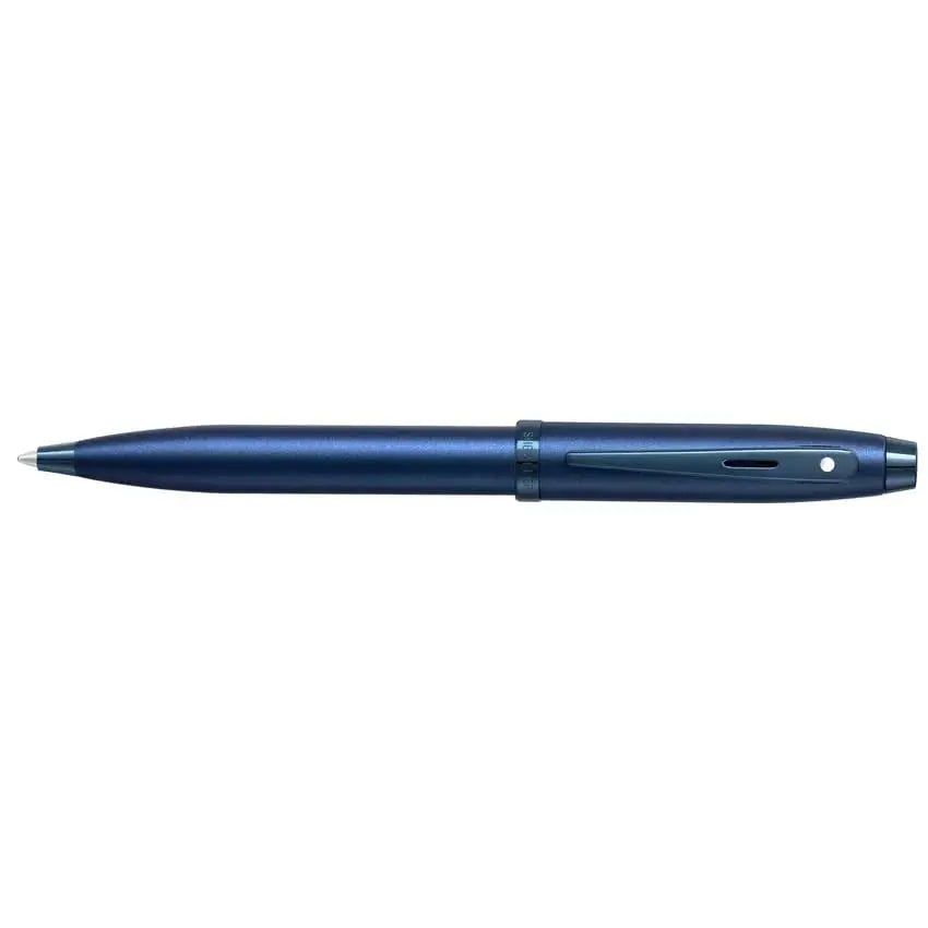 Sheaffer 100 Satin Blue with PVD Blue Trim Pen | Premium Blue Pen | Premium Pen Gift box Sheaffer