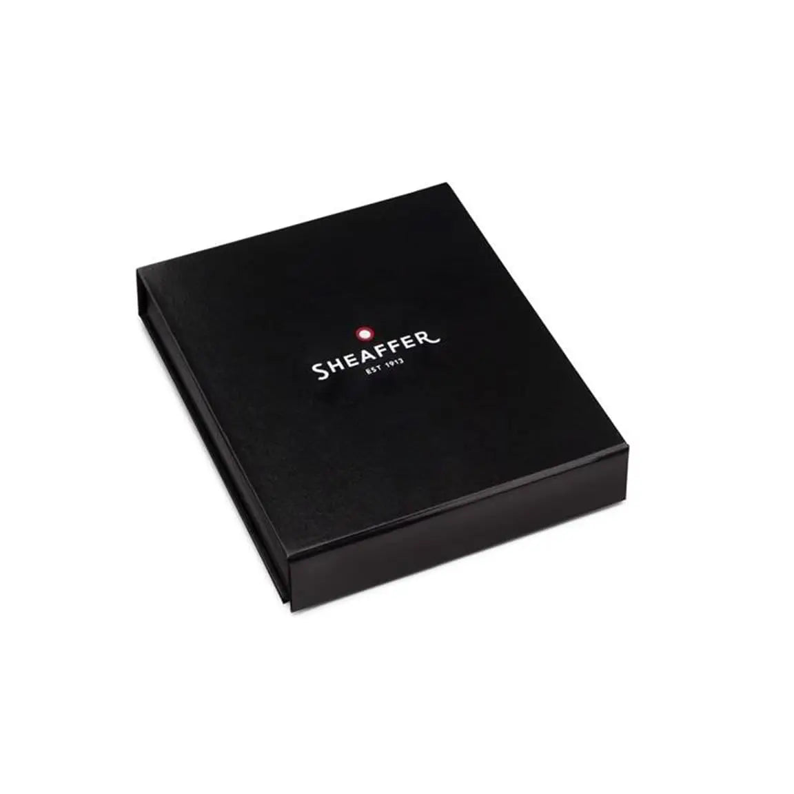 Sheaffer 300 Glossy Black Pen with Chrome-Plated Trim and Matching Pouch Gift Set Sheaffer