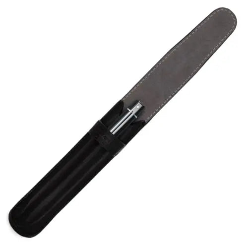 Sheaffer 300 Glossy Black Pen with Chrome-Plated Trim and Matching Pouch Gift Set (Fountain, Fine Nib) Sheaffer