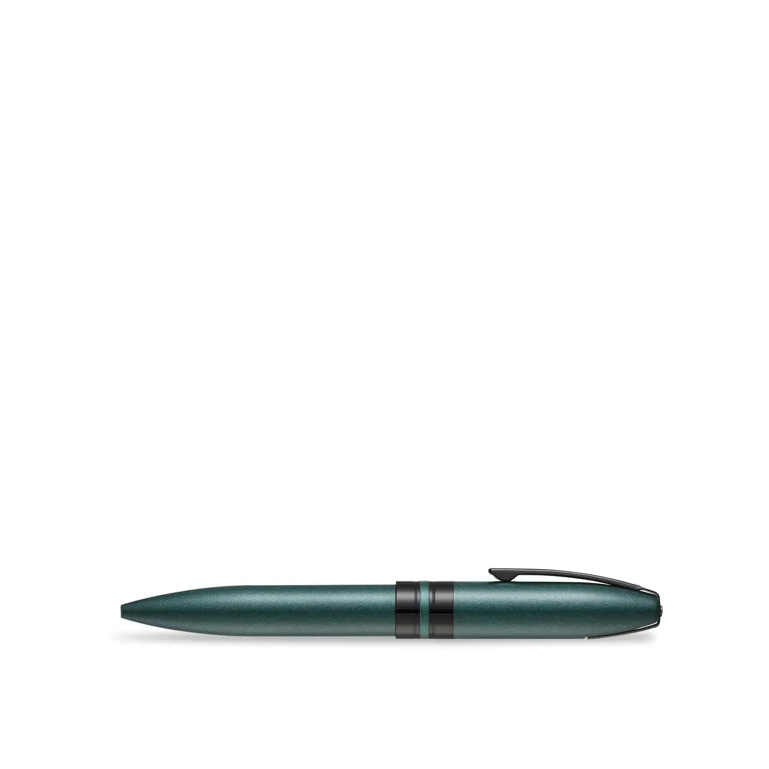 Sheaffer 9109 Icon Ballpoint Pen - Metallic Green with Glossy Black PVD Trim Sheaffer