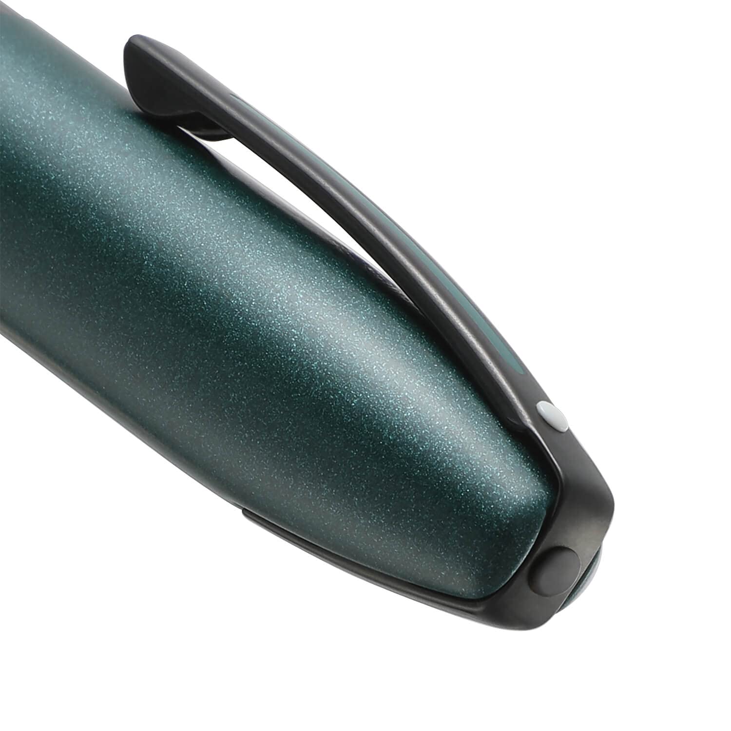 Sheaffer 9109 Icon Ballpoint Pen - Metallic Green with Glossy Black PVD Trim Sheaffer