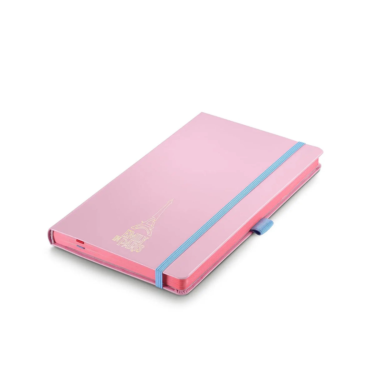 Sheaffer Emily in Paris Medium Journal 90 GSM Ink Friendly with Embossed Eiffel Tower - Pink cross