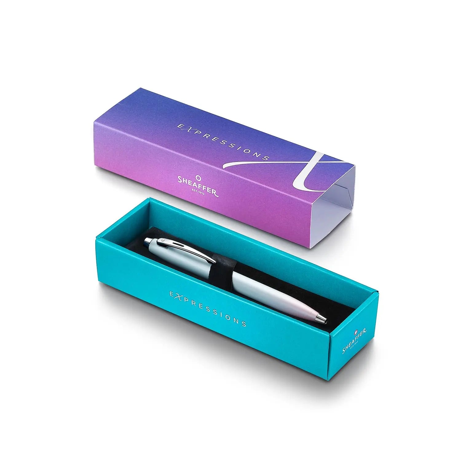 Sheaffer Expressions 100 Blue and Pink Pearlised Gradient Ballpoint Pen - crosspenmall.com