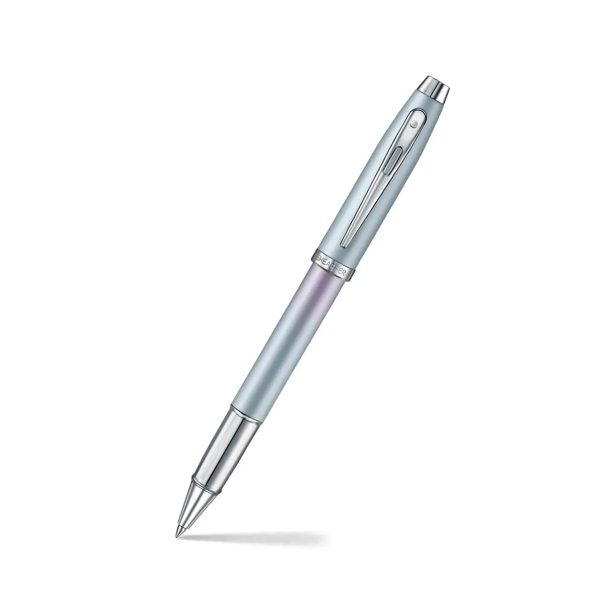 Sheaffer Expressions 100 Blue and Pink Pearlised Gradient Rollerball Pen cross