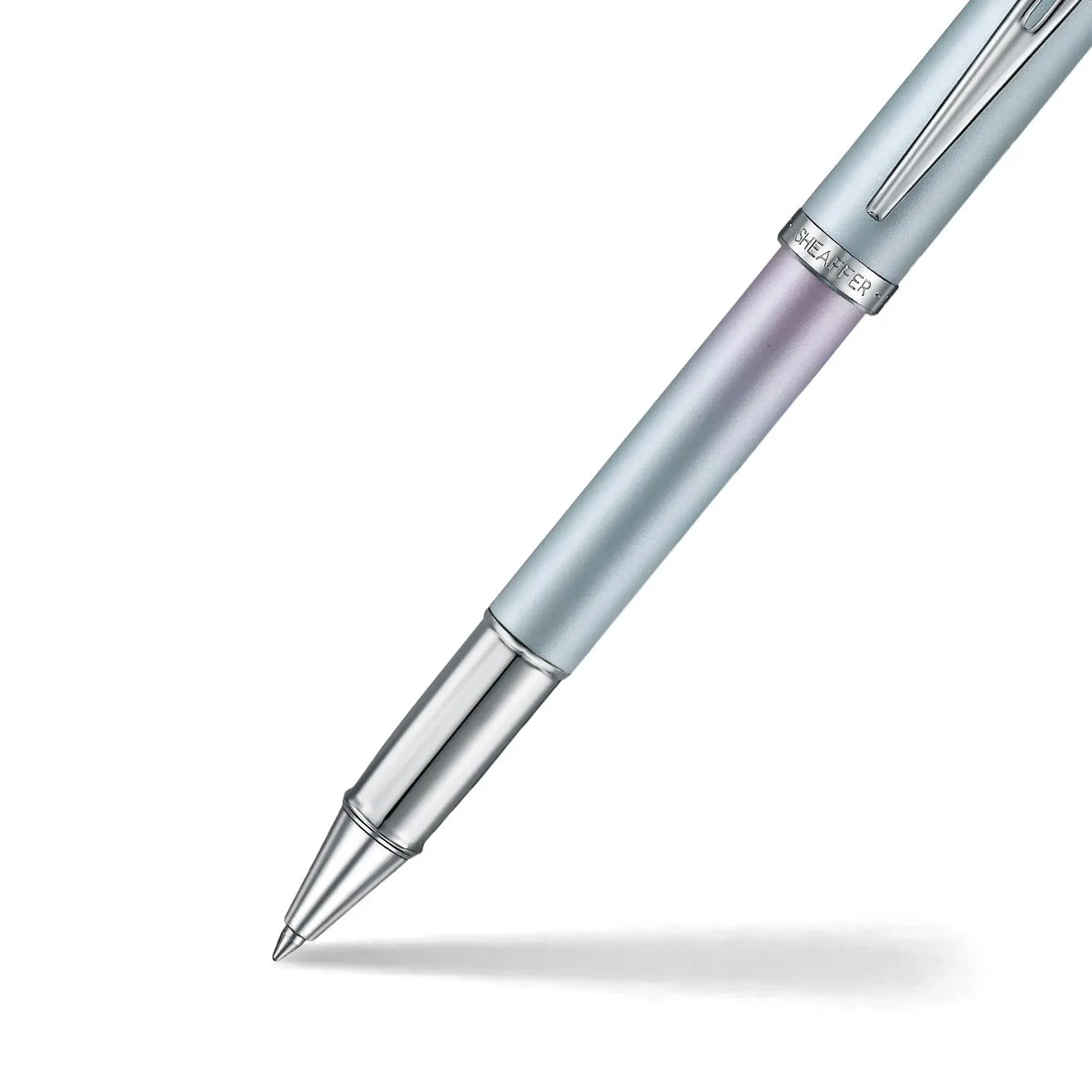 Sheaffer Expressions 100 Blue and Pink Pearlised Gradient Rollerball Pen cross