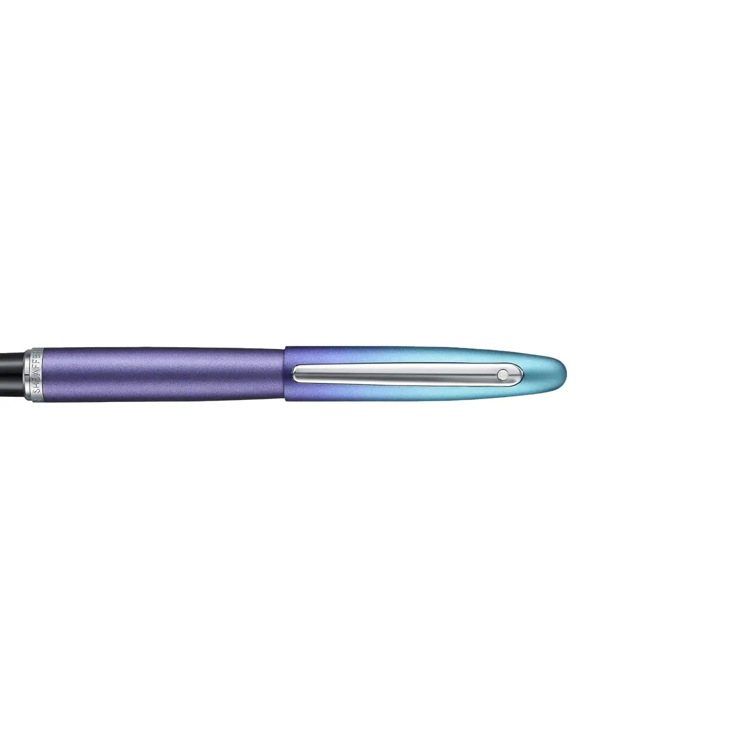 Sheaffer Expressions VFM 9430 Rollerball Pen, Blue and Purple Pearlised Gradient with Chrome-Plated Trims Sheaffer