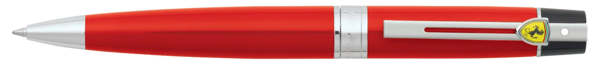 Sheaffer Ferrari 300 Rosso Corsa Ballpoint Pen - Black Ornament cross