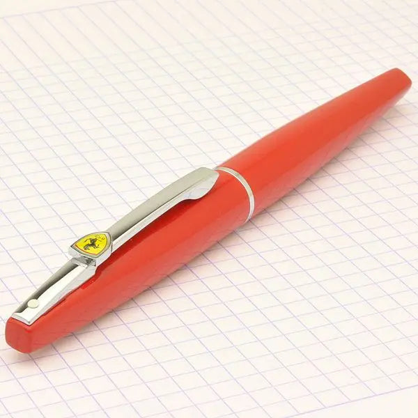 Sheaffer Ferrari Taranis, Rosso Corsa Barrel & Cap, Fountain Pen: Medium Nib - crosspenmall.com