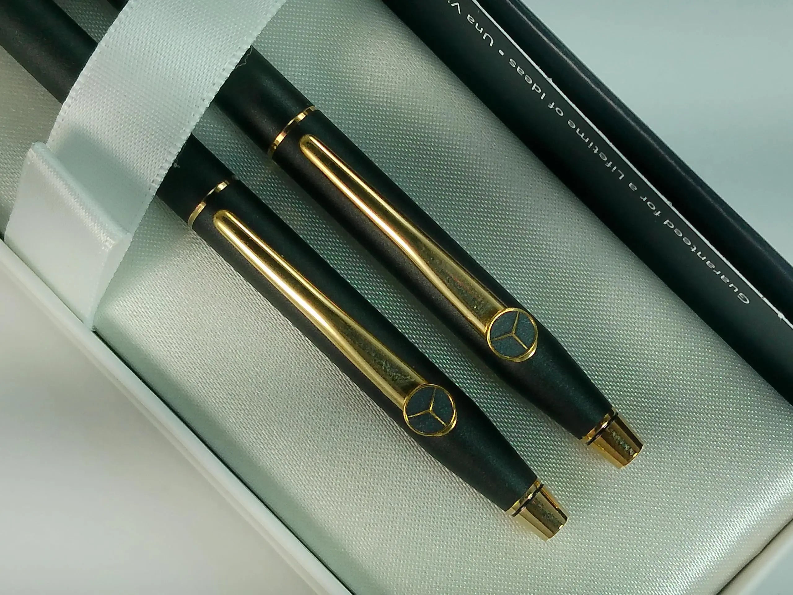 Cross Made in The USA Century Classic with Mercedes-Benz Emblem Pen and Pencil set A.T. Cross