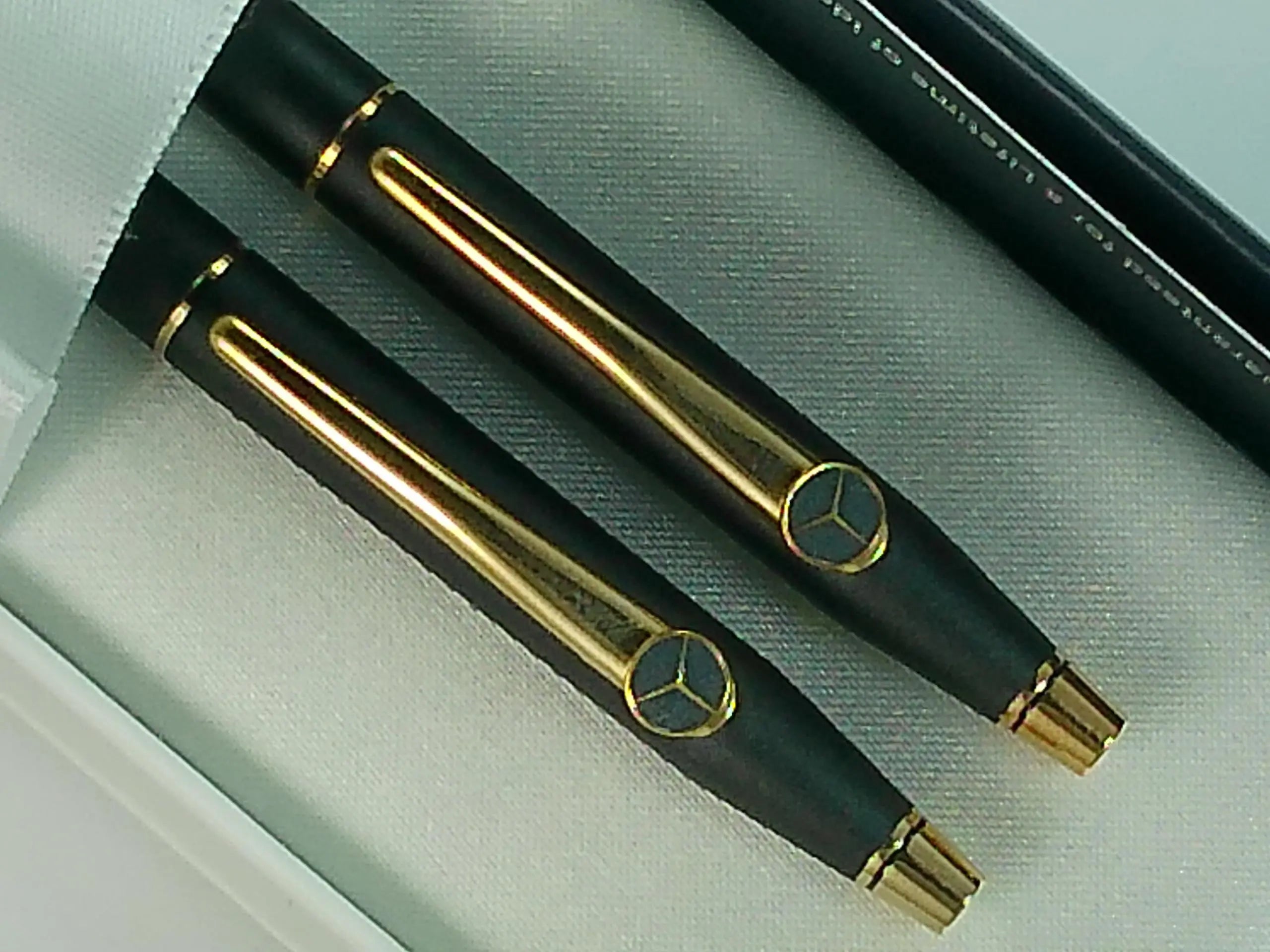 Cross Made in The USA Century Classic with Mercedes-Benz Emblem Pen and Pencil set A.T. Cross
