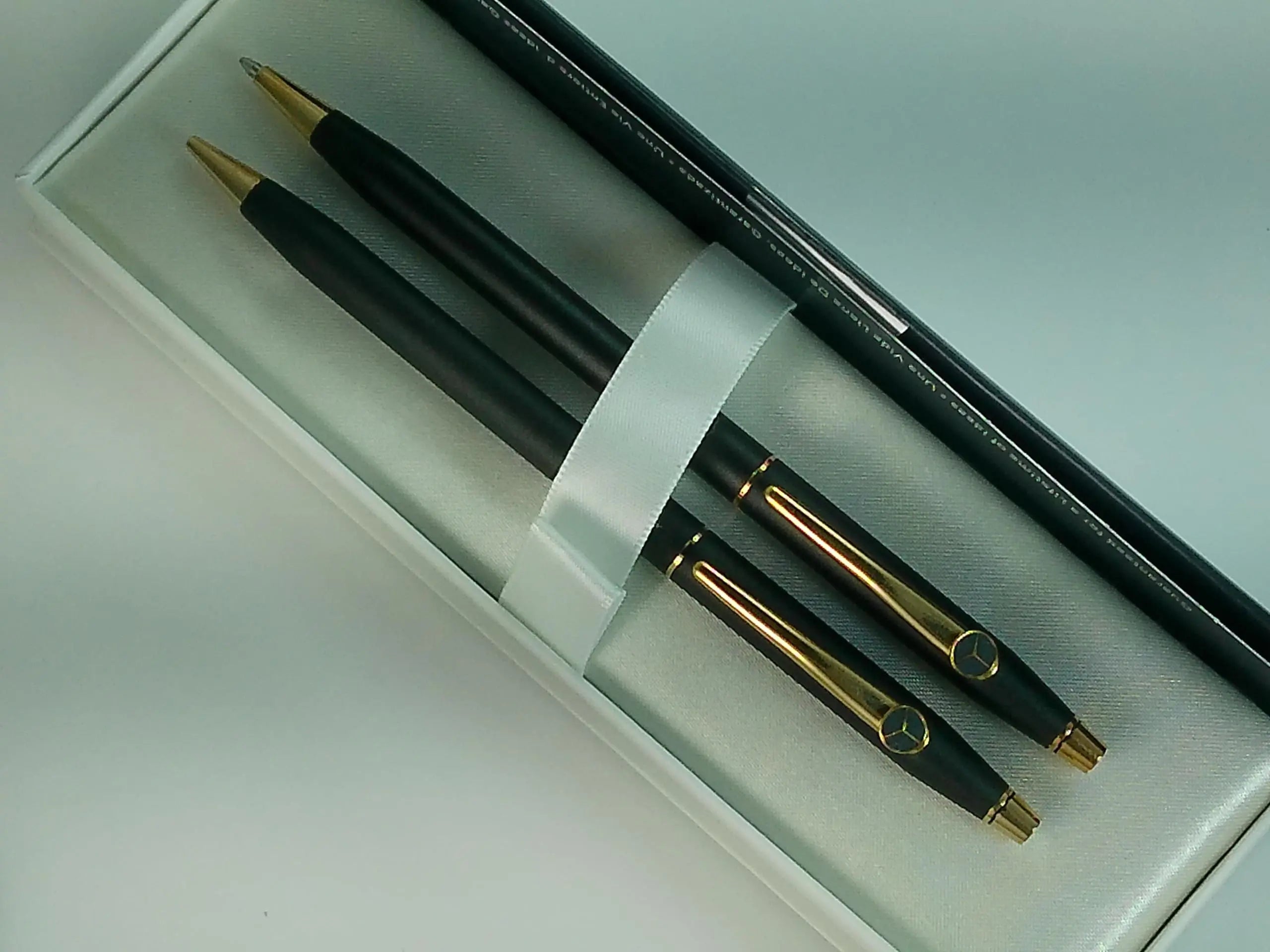 Cross Made in The USA Century Classic with Mercedes-Benz Emblem Pen and Pencil set A.T. Cross