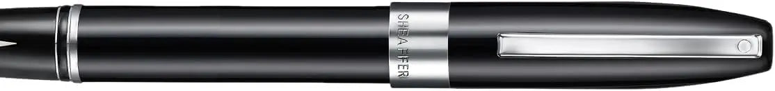 Sheaffer Legacy 9064 Glossy Black Pen (Fountain Pen with Fine Inlaid Nib and pen pouch) Sheaffer