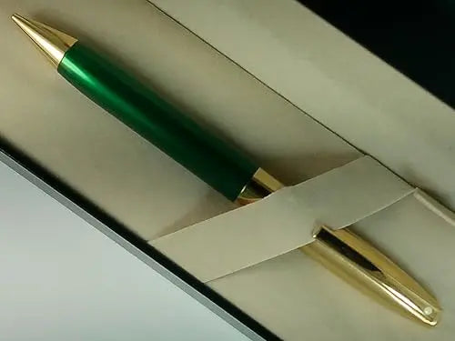 Sheaffer Legacy Heritage Mechanical Pencil, 0.5mm, Royal Green Lacquer, 22KT Gold, USA Made Sheaffer