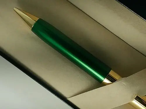 Sheaffer Legacy Heritage Mechanical Pencil, 0.5mm, Royal Green Lacquer, 22KT Gold, USA Made Sheaffer