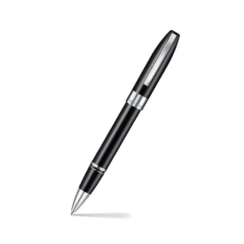 Sheaffer Legacy Heritage Rollerball Pen, Black Lacquer Featuring Palladium Plate Trim and Pen Pouch Sheaffer