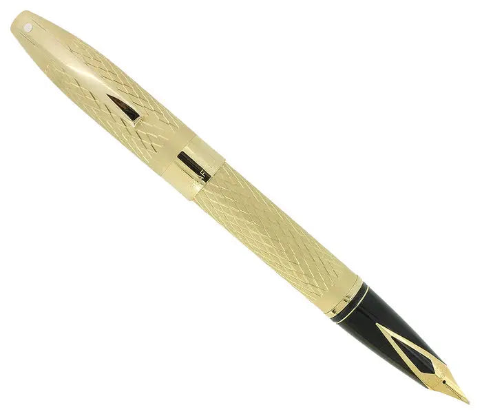 Sheaffer Legacy II Made in USA Heritage Kings Gold 855 Solid 18K medium nib Fountain Pen Sheaffer